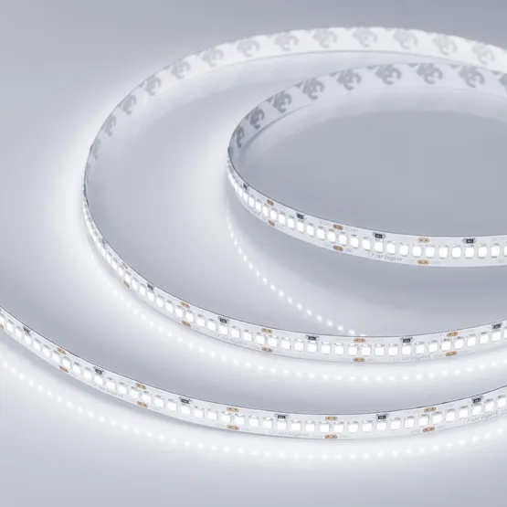 Фото #1 товара Светодиодная лента RT 2-5000 24V White5500 10mm (2835, 252 LED/m, LUX) (Arlight, 10 Вт/м, IP20)