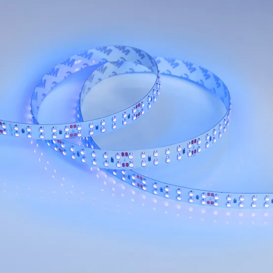 Фото #2 товара Светодиодная лента RT 2-5000 24V Blue 2x2 (3528, 1200 LED, LUX) (Arlight, 19.2 Вт/м, IP20)