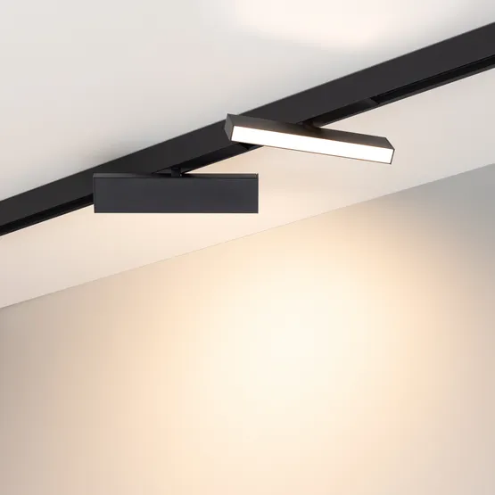 Фото #3 товара Светильник MAG-FLAT-FOLD-25-S200-6W Warm3000 (BK, 100 deg, 24V) (Arlight, IP20 Металл, 5 лет)