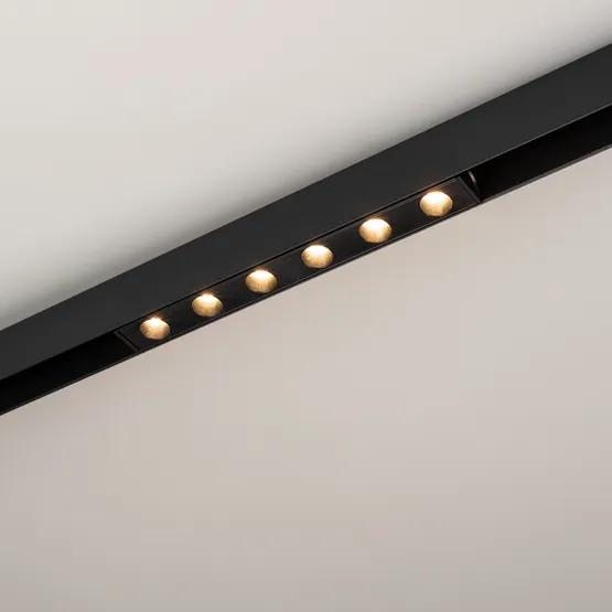 Фото #5 товара Светильник MAG-DOTS-25-L200-6W Warm3000 (BK, 30 deg, 24V) (Arlight, IP20 Металл, 5 лет)