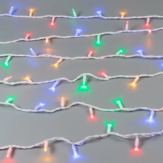 Фото #4 товара Светодиодная гирлянда ARD-STRING-CLASSIC-10000-WHITE-100LED-LIVE RGB (230V, 7W) (Ardecoled, IP65, 1 год)