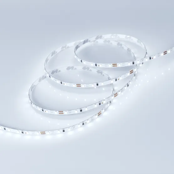 Фото #2 товара Светодиодная лента MICROLED-5000L 24V Cool 8K 4mm (2216, 120 LED/m, LUX) (Arlight, 5.4 Вт/м, IP20)