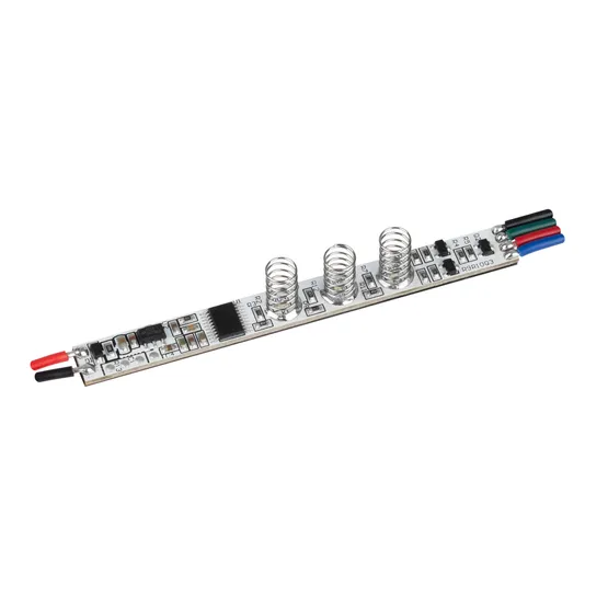 Фото #1 товара INTELLIGENT ARLIGHT Диммер SMART-PWM-103-12-RGB-IN (5-24V, 3x1.5A, 3-button, SENS) (IARL, Контроллер)
