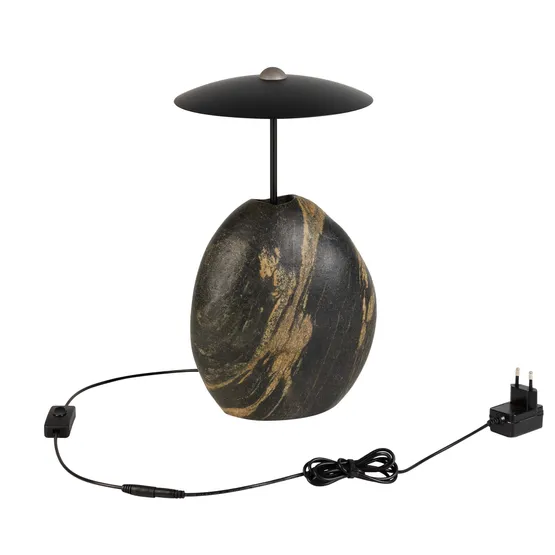 Фото #3 товара Светильник SP-UMANI-TAB-S25x34-6W Warm2700 (BK, 90 deg, 230V) (Arlight, IP20 Натуральный камень, 5 лет)