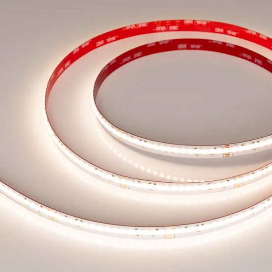 Фото #2 товара Светодиодная лента COB-X768-12mm 24V RGBW-Warm (15 W/m, IP20, CSP, 5m) (Arlight, 5 лет)