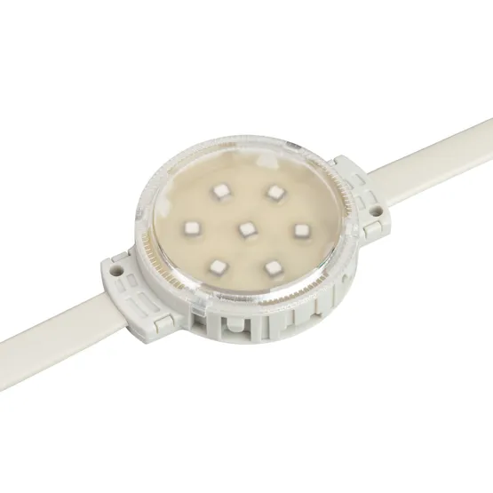 Фото #4 товара Модуль управляемый SPI-F7-D50 24V RGB-RAM-Auto (1.25W, IP68, 120 deg) (Arlight, Пластик, 3 года)