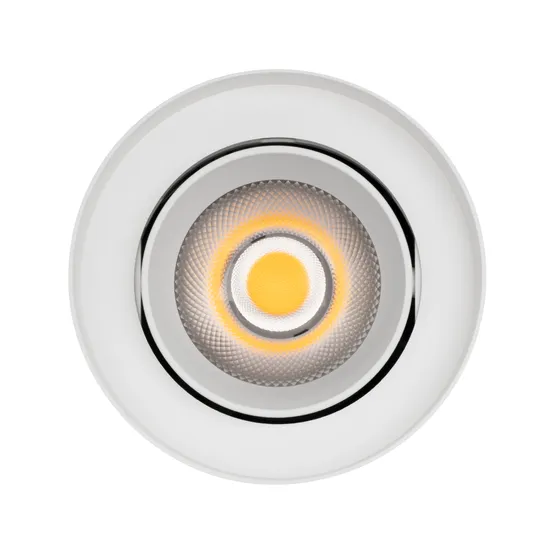 Фото #2 товара Светильник SP-FOCUS-R110-18W Warm3000 (WH, 50 deg, 230V) (Arlight, IP54 Металл, 5 лет)
