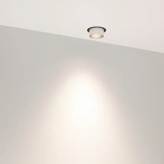 Фото #5 товара Светильник SP-NUANCE-TRIMLESS-PULL-R35-7W Day4000 (WH, 36 deg, 230V) (Arlight, IP40 Металл, 5 лет)
