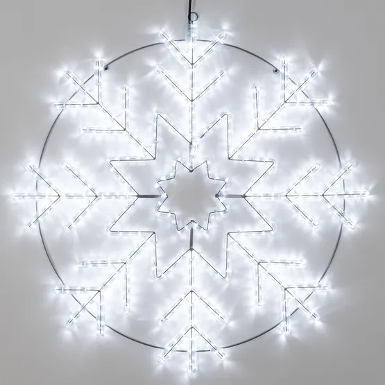 Фото #4 товара Фигура светодиодная ARD-SNOWFLAKE-M8-950x950-540LED White (230V, 33W) (Ardecoled, IP65, 1 год)