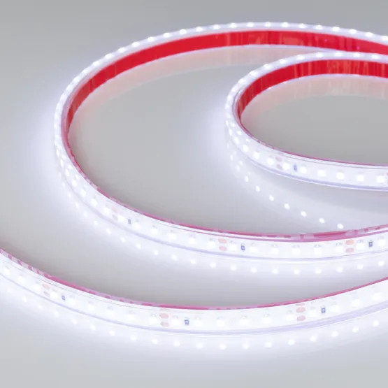 Фото #3 товара Светодиодная лента RTW 2-5000PGS 24V Cool 2x (3528, 600 LED, LUX) (Arlight, 9.6 Вт/м, IP67)