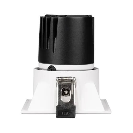 Фото #4 товара Светильник MS-FLOW-BUILT-S85x85-12W Warm3000 (WH, 38 deg, 230V) (Arlight, IP20 Металл, 5 лет)