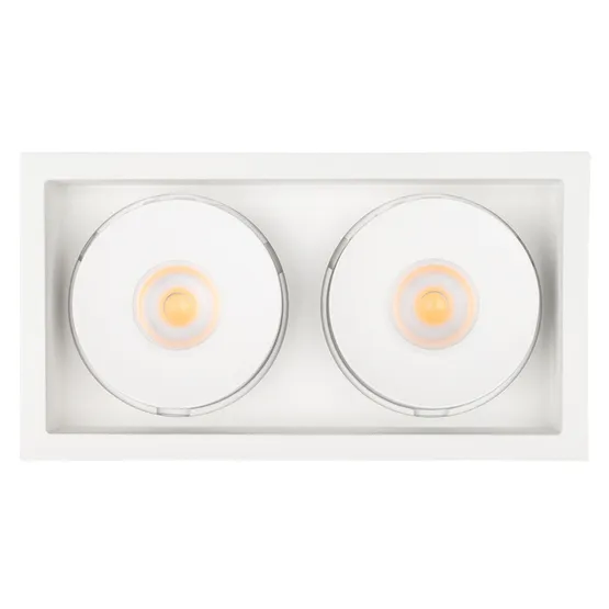 Фото #3 товара Светильник CL-SIMPLE-S148x80-2x9W Day4000 (WH, 45 deg) (Arlight, IP20 Металл, 3 года)