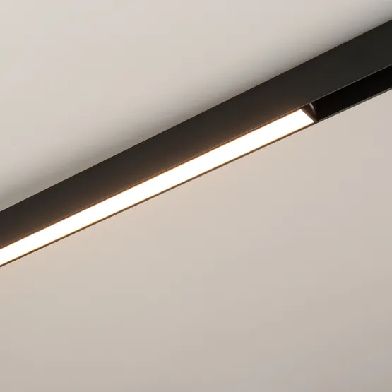 Фото #2 товара Светильник MAG-FLAT-25-L800-24W Warm3000 (BK, 100 deg, 24V) (Arlight, IP20 Металл, 5 лет)
