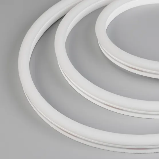 Фото #3 товара Светодиодная лента герметичная WAVE-SIDE-A120-12x25mm 230V Yellow (12 W/m, IP67, 50m, wire x2) (Arlight, Грибовидная форма)