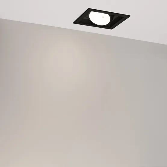 Фото #5 товара Светильник MS-VORTEX-BUILT-S140x140-30W Day4000 (BK-BK, 30 deg, 230V) (Arlight, IP20 Металл, 5 лет)