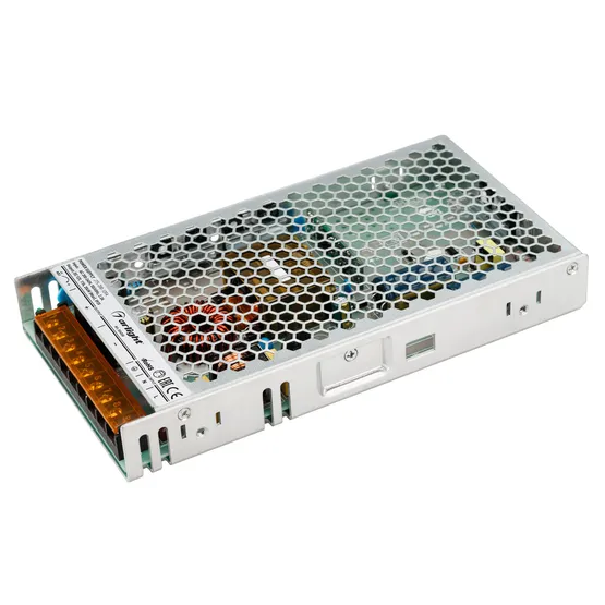 Фото товара Блок питания JTS-200-12-FA (12V, 17A, 204W) (Arlight, IP20 Сетка, 3 года)