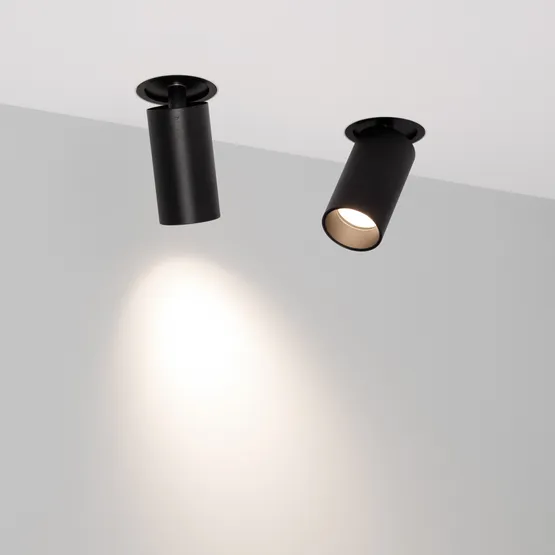 Фото #5 товара Светильник SP-NUANCE-TRIMLESS-PULL-R35-7W Day4000 (BK, 36 deg, 230V) (Arlight, IP40 Металл, 5 лет)