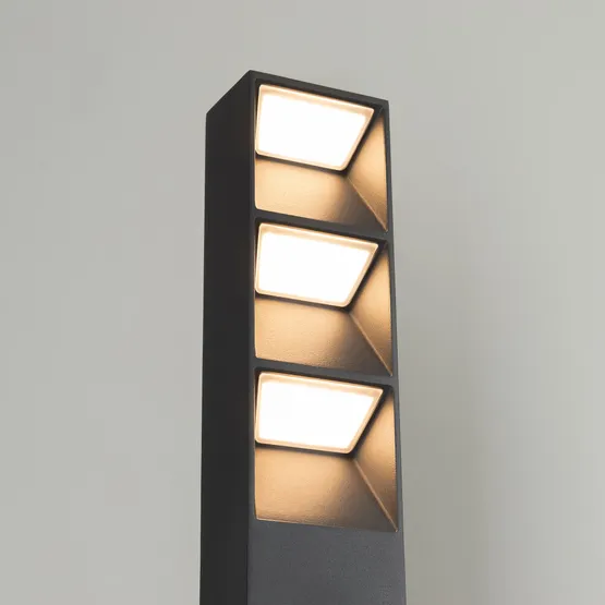 Фото #3 товара Светильник LGD-TILLIS-BOLL-SOCKET-H900-12W Warm3000 (GR, 92 deg, 230V) (Arlight, IP54 Металл, 3 года)