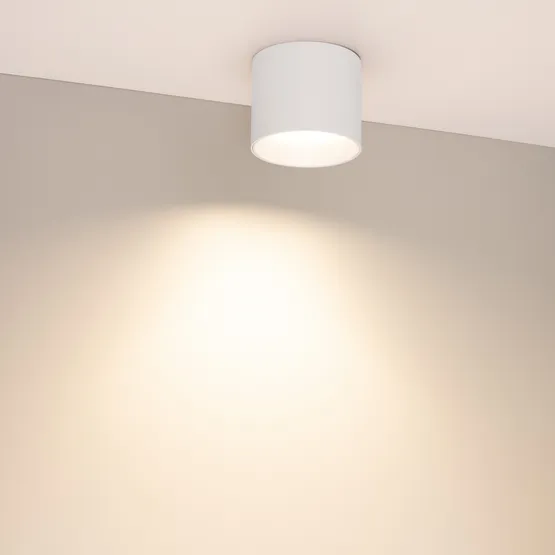 Фото #4 товара Светильник SP-BISCOTTO-R90-8W Warm3300-MIX (WH, 80 deg, 230V) (Arlight, IP54 Металл, 5 лет)