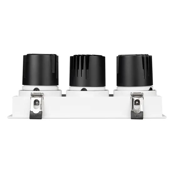 Фото #4 товара Светильник MS-FLOW-BUILT-S230x85-3x6W Day4000 (WH, 38 deg, 230V) (Arlight, IP20 Металл, 5 лет)