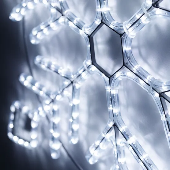 Фото #3 товара Фигура светодиодная ARD-SNOWFLAKE-M9-900x900-360LED White (230V, 22W) (Ardecoled, IP65, 1 год)
