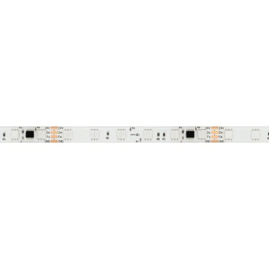 Фото #3 товара Светодиодная лента герметичная SPI-SE-B60-10mm 24V RGB-PX6-BPT (12 W/m, IP65, 5060, 5m) (Arlight, бегущий огонь)
