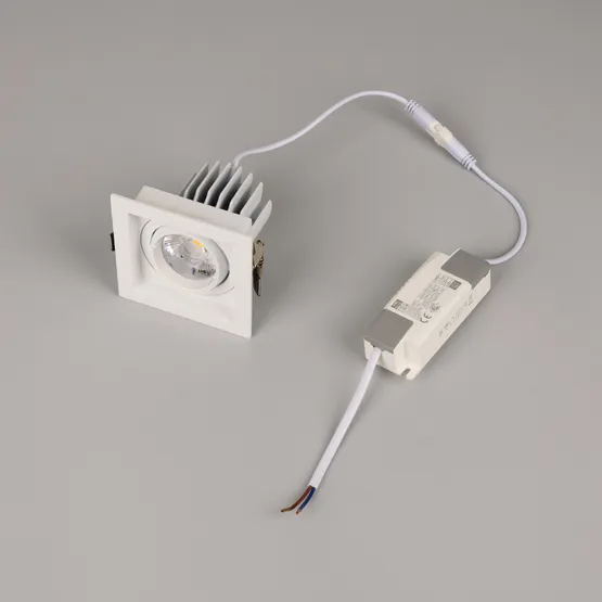 Фото #6 товара Светильник MS-VORTEX-BUILT-S90x90-12W Day4000 (WH-WH, 20 deg, 230V) (Arlight, IP20 Металл, 5 лет)