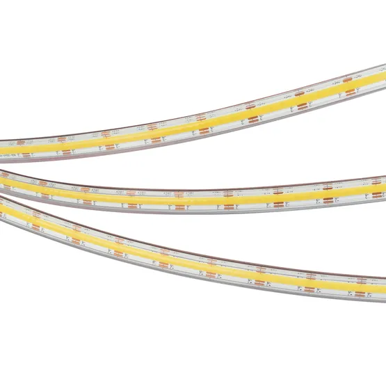 Фото #3 товара Светодиодная лента герметичная COB-PS-X640-12mm 24V White-MIX (23 W/m, IP67, CSP, 5m) (Arlight, Изменяемая ЦТ)