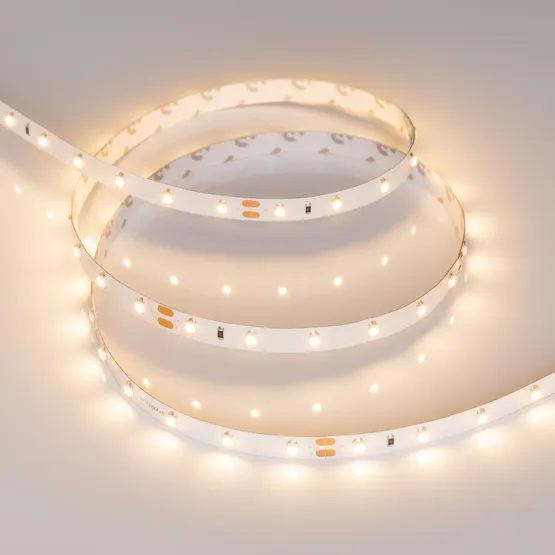 Фото #3 товара Светодиодная лента RT 2-5000-50m 24V Warm3000 (3528, 60 LED/m, LUX) (Arlight, 4.8 Вт/м, IP20)