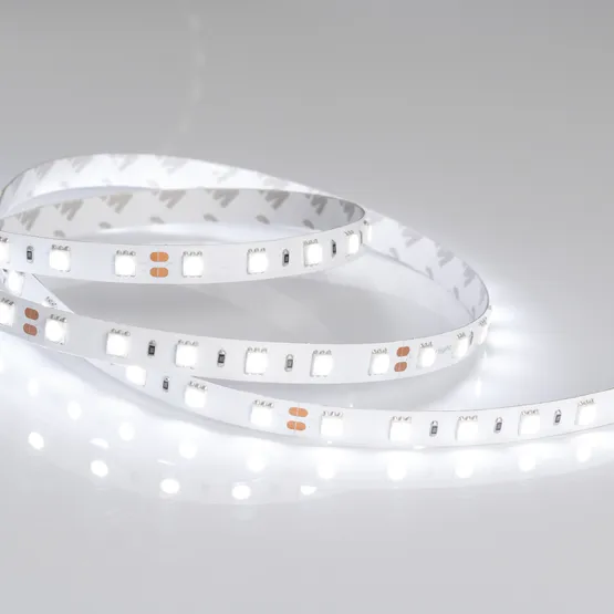 Фото #2 товара Светодиодная лента RTW 2-5000NC 24V White6000 2x (5060, 300 LED, LUX) (Arlight, 14.4 Вт/м, IP65)