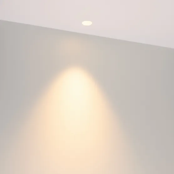 Фото #5 товара Светильник MS-INVISIO-TRIMLESS-R35-5W Warm2700 (WH-WH, 36 deg, 230V) (Arlight, IP54 Металл, 5 лет)