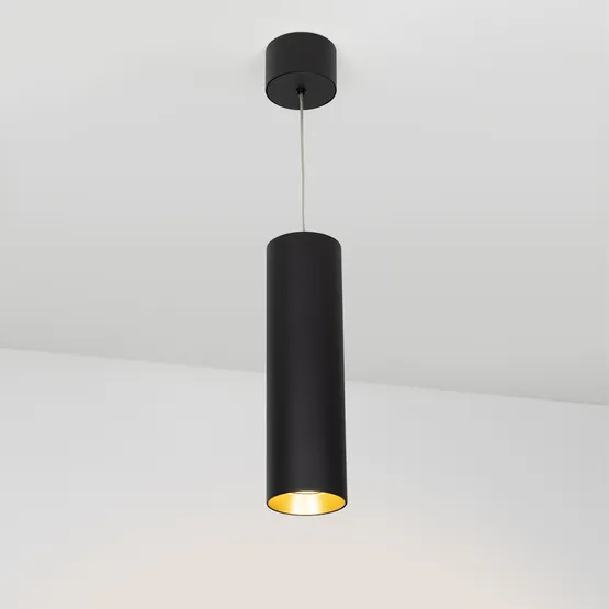 Фото #3 товара Светильник SP-POLO-HANG-LONG300-R85-15W Warm3000 (BK-GD, 40 deg) (Arlight, IP20 Металл, 3 года)