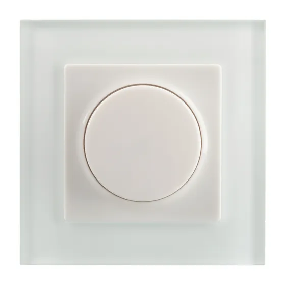 Фото #2 товара Панель SMART-P89-DIM-IN White (230V, 1.2A, TRIAC, Rotary, 2.4G) (Arlight, Пластик)