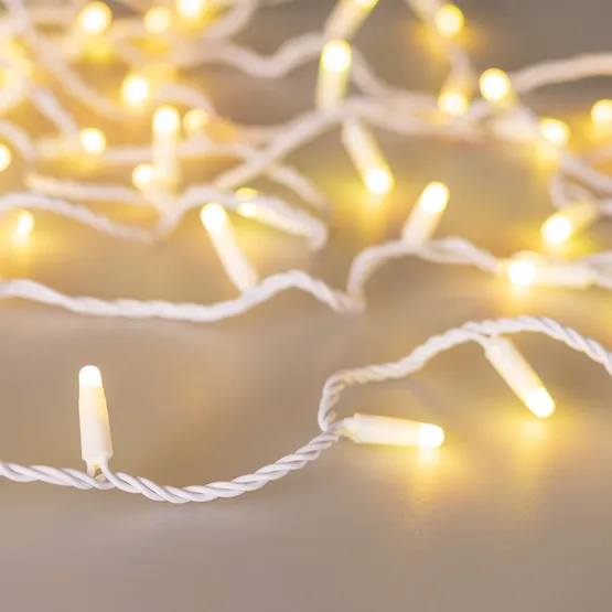 Фото #9 товара Светодиодная гирлянда ARD-STRING-CLASSIC-20000-WHITE-200LED-MILK-SYNC RGB (230V, 13W, RF ПДУ, 3000) (Ardecoled, IP65)