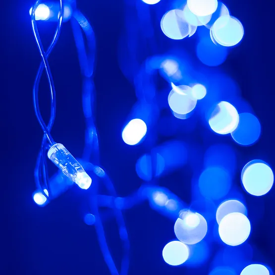 Фото #3 товара Светодиодная гирлянда ARD-EDGE-CLASSIC-2400x600-CLEAR-88LED-STD BLUE (230V, 6W) (Ardecoled, IP65)