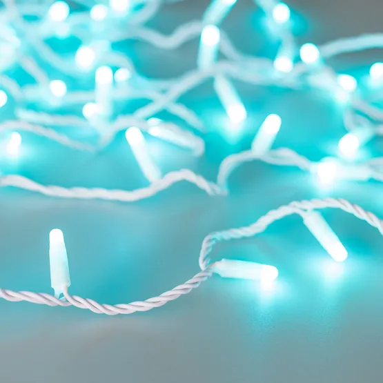 Фото #8 товара Светодиодная гирлянда ARD-STRING-CLASSIC-20000-WHITE-200LED-MILK-SYNC RGB (230V, 13W, RF ПДУ, 3000) (Ardecoled, IP65)
