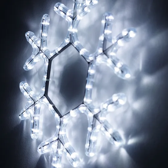 Фото #3 товара Фигура светодиодная ARD-SNOWFLAKE-M7-450x375-108LED White (230V, 6.5W) (Ardecoled, IP65, 1 год)