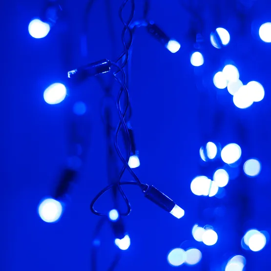 Фото #2 товара Светодиодная гирлянда ARD-EDGE-CLASSIC-2400x600-BLACK-88LED-STD BLUE (230V, 6W) (Ardecoled, IP65, 1 год)
