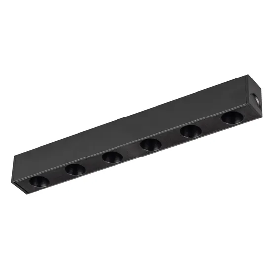 Фото #4 товара Светильник MAG-DOTS-25-L200-6W Warm3000 (BK, 30 deg, 24V) (Arlight, IP20 Металл, 5 лет)
