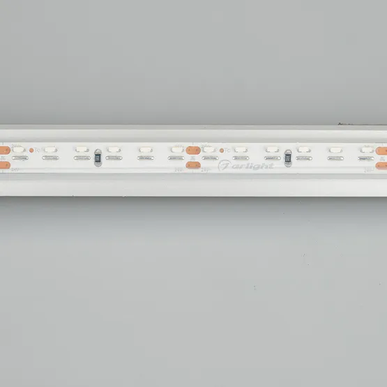Фото #3 товара Светодиодная лента RSW 2-5000P 24V Cool 10K 2x (3014, 120 LED/m, LUX) (Arlight, 9.6 Вт/м, IP66)
