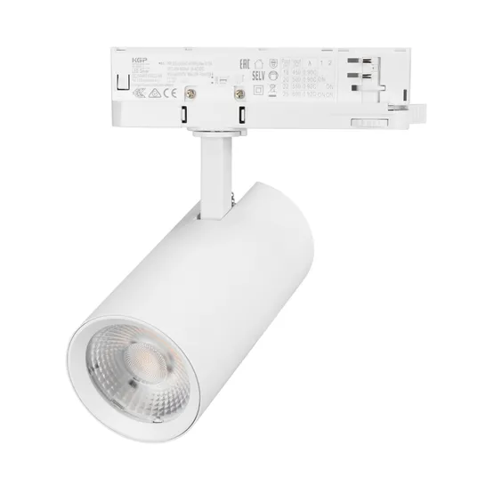 Фото #1 товара Светильник LGD-GERA-4TR-R74-20W Warm3000 (WH, 55 deg, 230V) (Arlight, IP20 Металл, 5 лет)