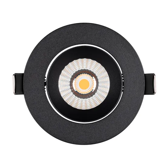 Фото #3 товара Светильник MS-ATOLL-BUILT-TURN-R94-10W Warm3000 (BK, 60 deg, 230V) (Arlight, IP54 Металл, 5 лет)