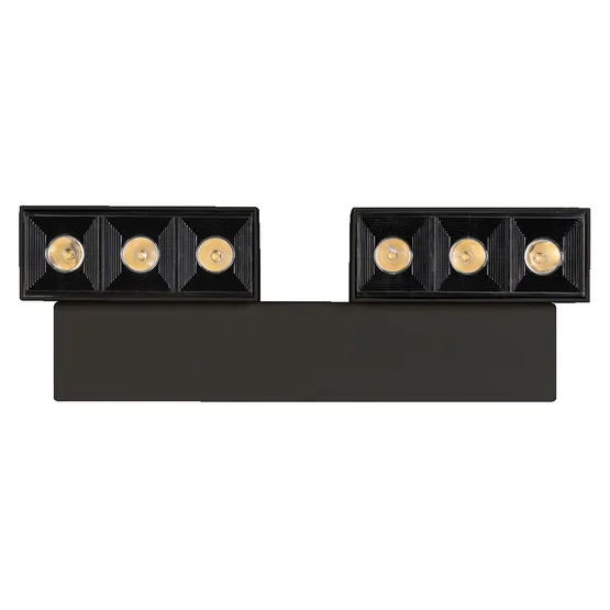 Фото #4 товара Светильник SP-LEGACY-S200x85-2x6W Warm3000 (BK, 16 deg) (Arlight, IP20 Металл, 3 года)