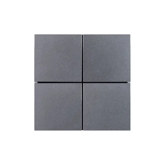 Фото #2 товара INTELLIGENT ARLIGHT Кнопочная панель KNX-304-23-IN Grey (BUS, Frameless) (IARL, IP20 Металл, 2 года)