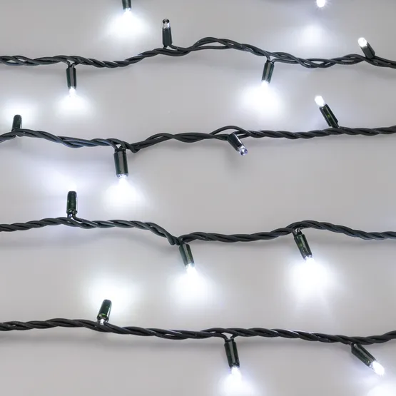 Фото #4 товара Светодиодная гирлянда ARD-STRING-PRO-1000-GREEN-100LED-PULSE White (230V, 7W) (Ardecoled, IP65, 2 года)