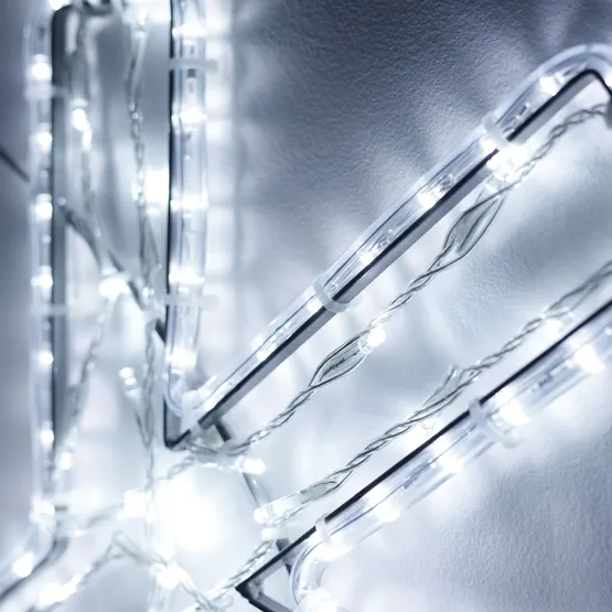 Фото #2 товара Фигура светодиодная ARD-SNOWFLAKE-M11-1250x1200-604LED White (230V, 36.5W) (Ardecoled, IP65, 1 год)