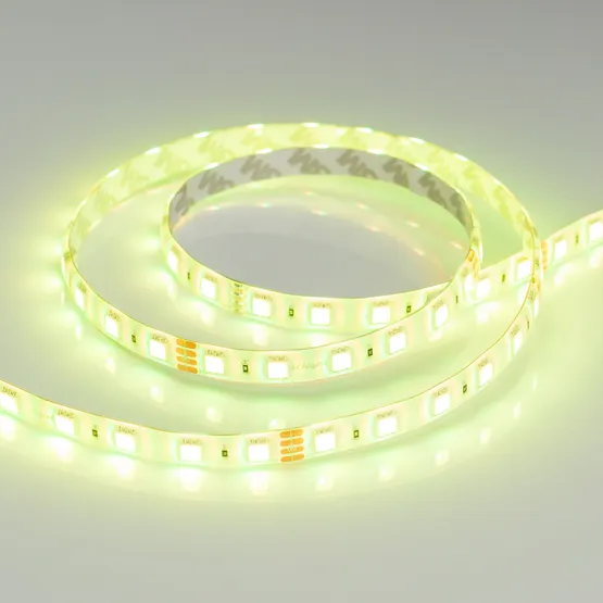 Фото #3 товара Светодиодная лента герметичная RTW-SE-B60-10mm 24V RGB (14.4 W/m, IP65, 5060, 5m) (Arlight, -)