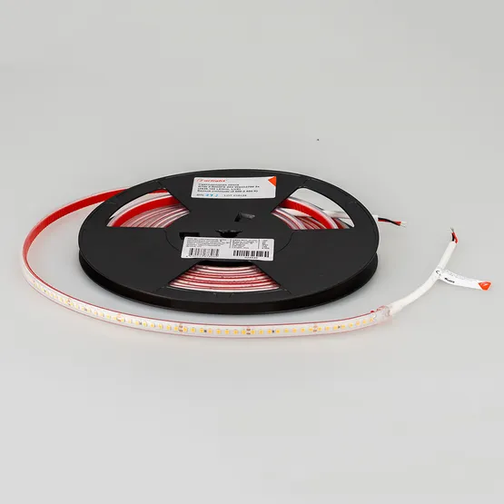 Фото #5 товара Светодиодная лента RTW 2-5000PS 24V Warm2700 2x (2835, 160 LED/m, LUX) (Arlight, 12 Вт/м, IP67)