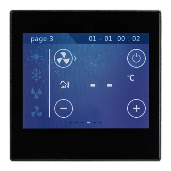 Фото #5 товара Панель Sens SR-KN3521-IN Black (KNX, MULTI) (Arlight, -)