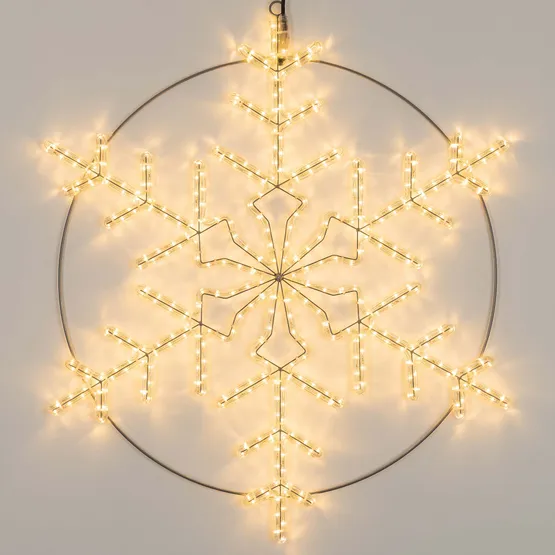 Фото #4 товара Фигура светодиодная ARD-SNOWFLAKE-M3-920x920-432LED Warm (230V, 30W) (Ardecoled, IP65, 1 год)